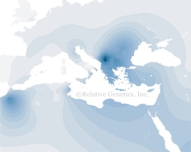 click for larger image E3b Distribution Map