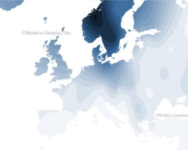 click for larger image I1a Distribution Map